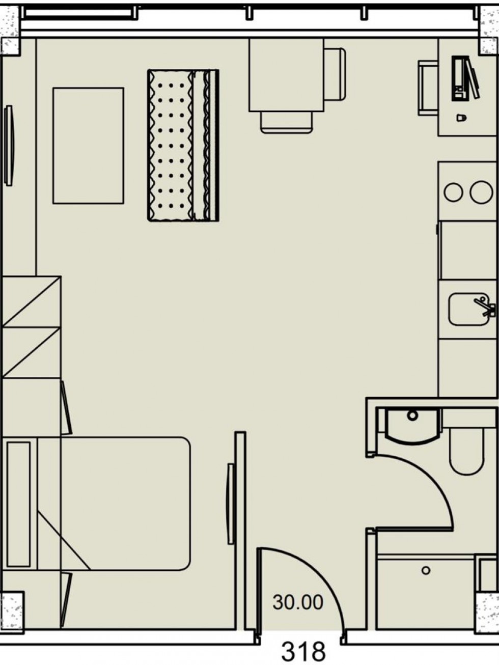 Floorplan for Chester Road, Manchester